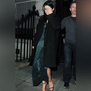 New Equipment Silk Slip Dress in Emerald (Scarab) XS
